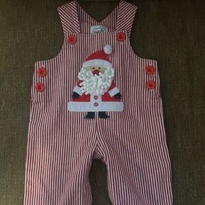 Mudpie 0-6 months Santa jumper